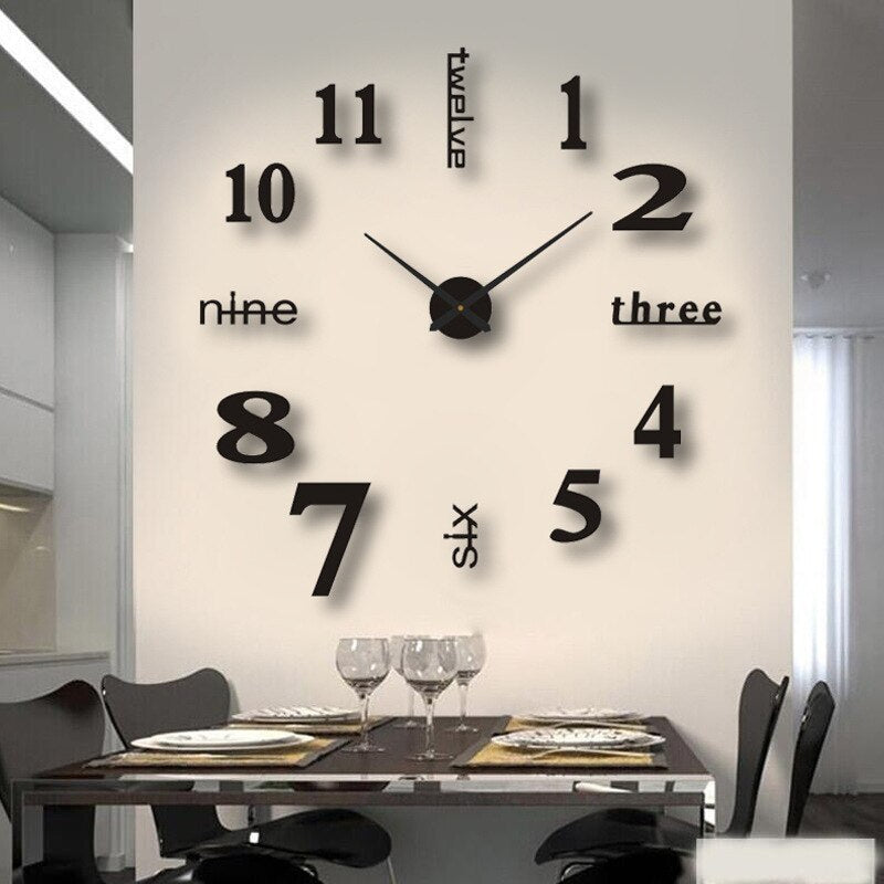 MystiqueChrono | Moderne creatieve wandklok