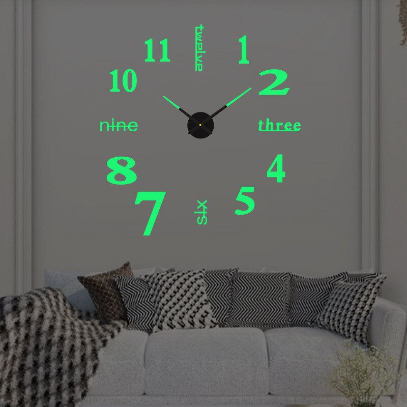 MystiqueChrono | Moderne creatieve wandklok
