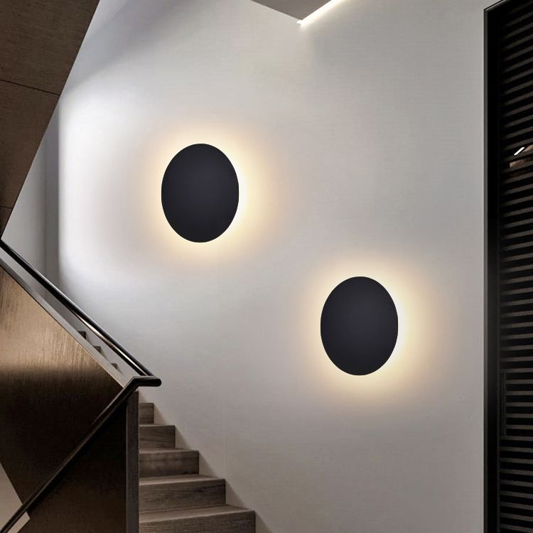 LuneAura | Moderne ronde wandlamp