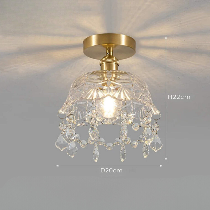CrystalDrop | Design wandlamp voor chique interieurs