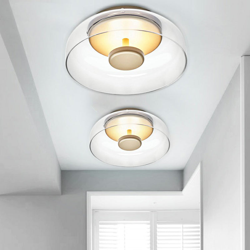 LumineuxGlow | Elegante LED glazen plafondlamp