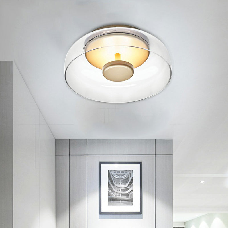 LumineuxGlow | Elegante LED glazen plafondlamp