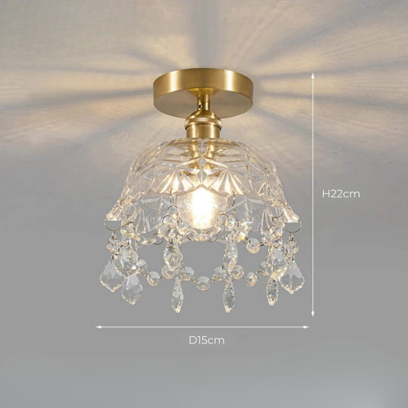 CrystalDrop | Design wandlamp voor chique interieurs