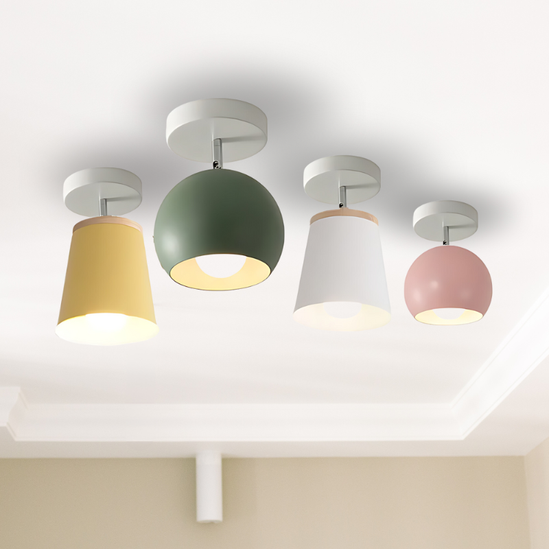 LuxLumière | Kleurrijke macaron plafondlamp