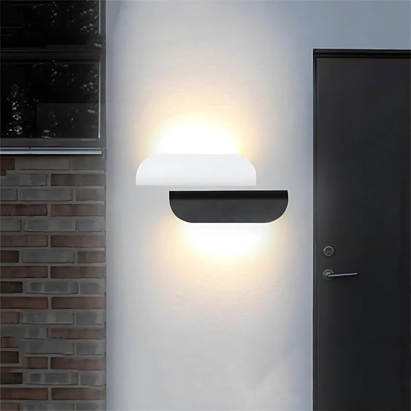 LumiSleek | Moderne waterdichte buitenwandlamp