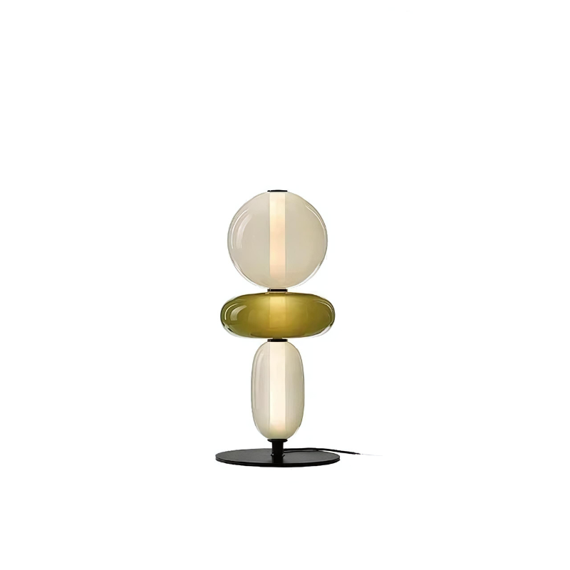 LumièreCandy | Felgekleurde glazen vloerlamp voor een gezellige sfeer