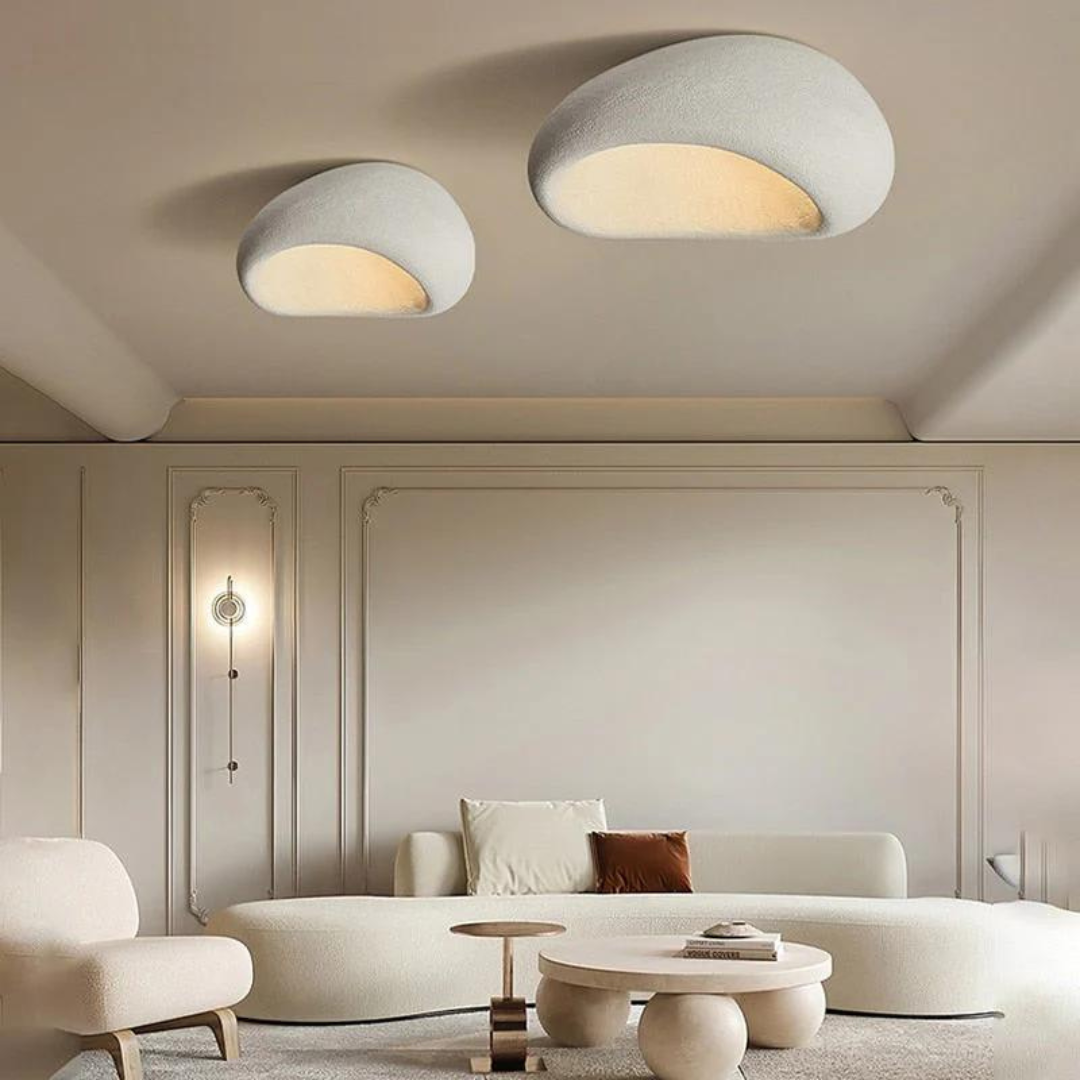 LumiereSabi | Moderne plafondlamp in Wabi-stijl