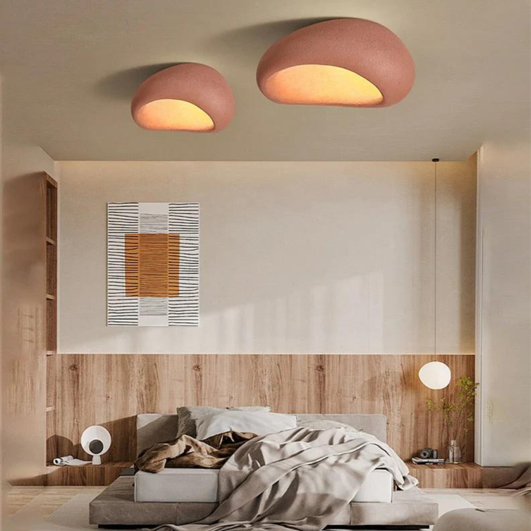 LumiereSabi | Moderne plafondlamp in Wabi-stijl
