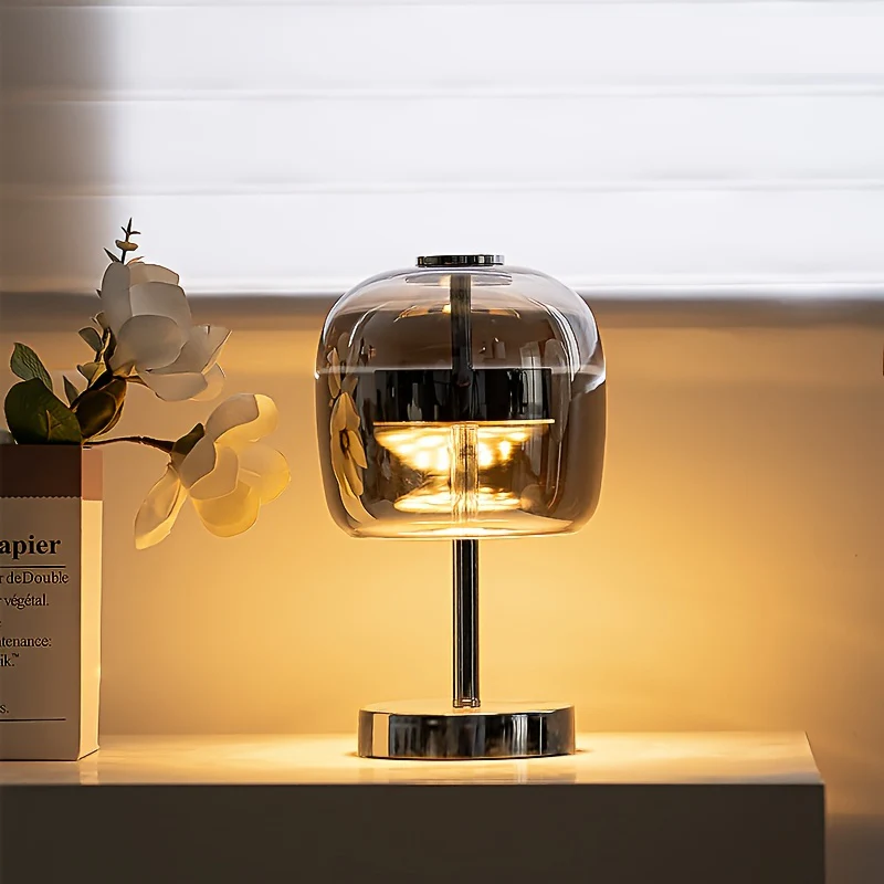 Artemis | Dimbare glazen LED-tafellamp