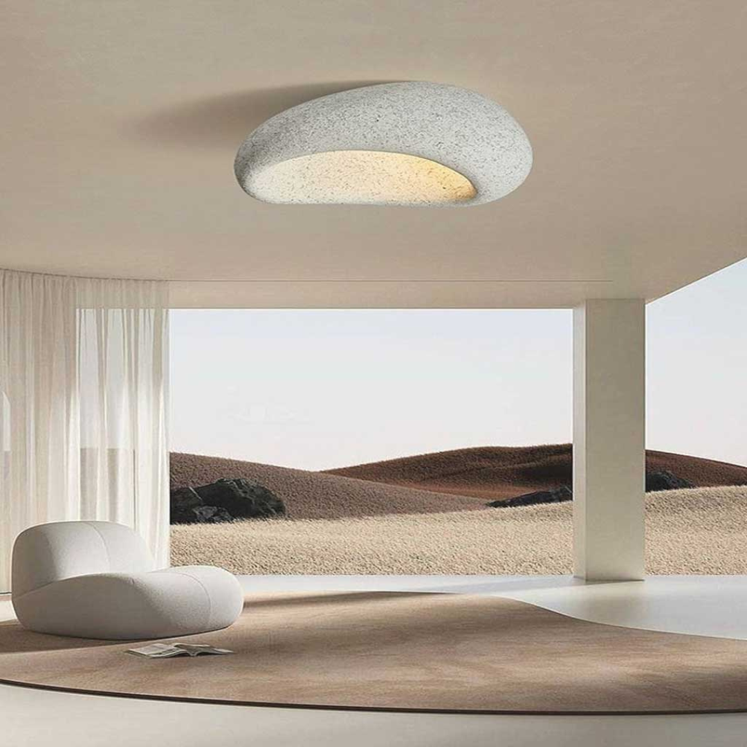 LumiereSabi | Moderne plafondlamp in Wabi-stijl