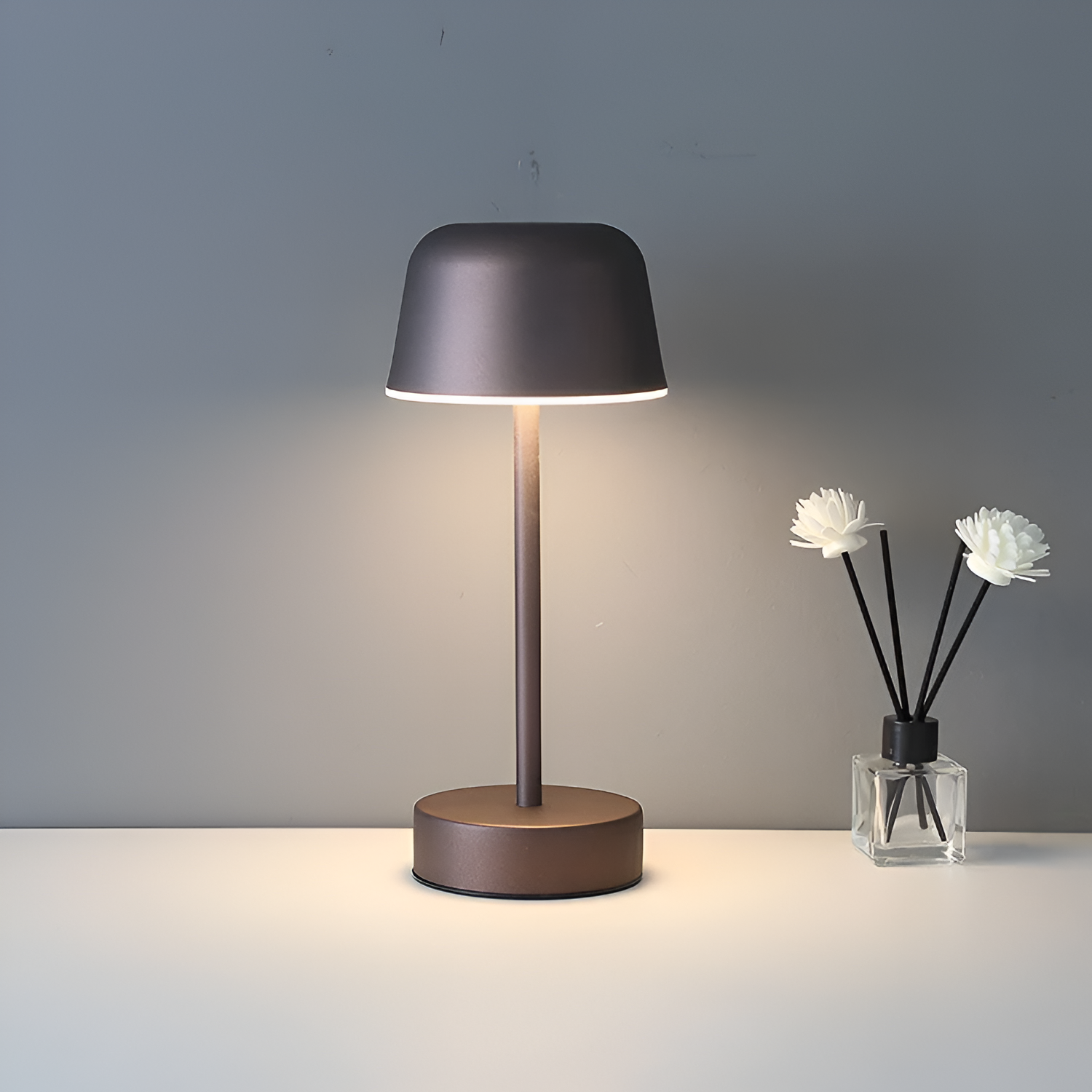 VintageGlow | Draadloze retro LED-tafellamp