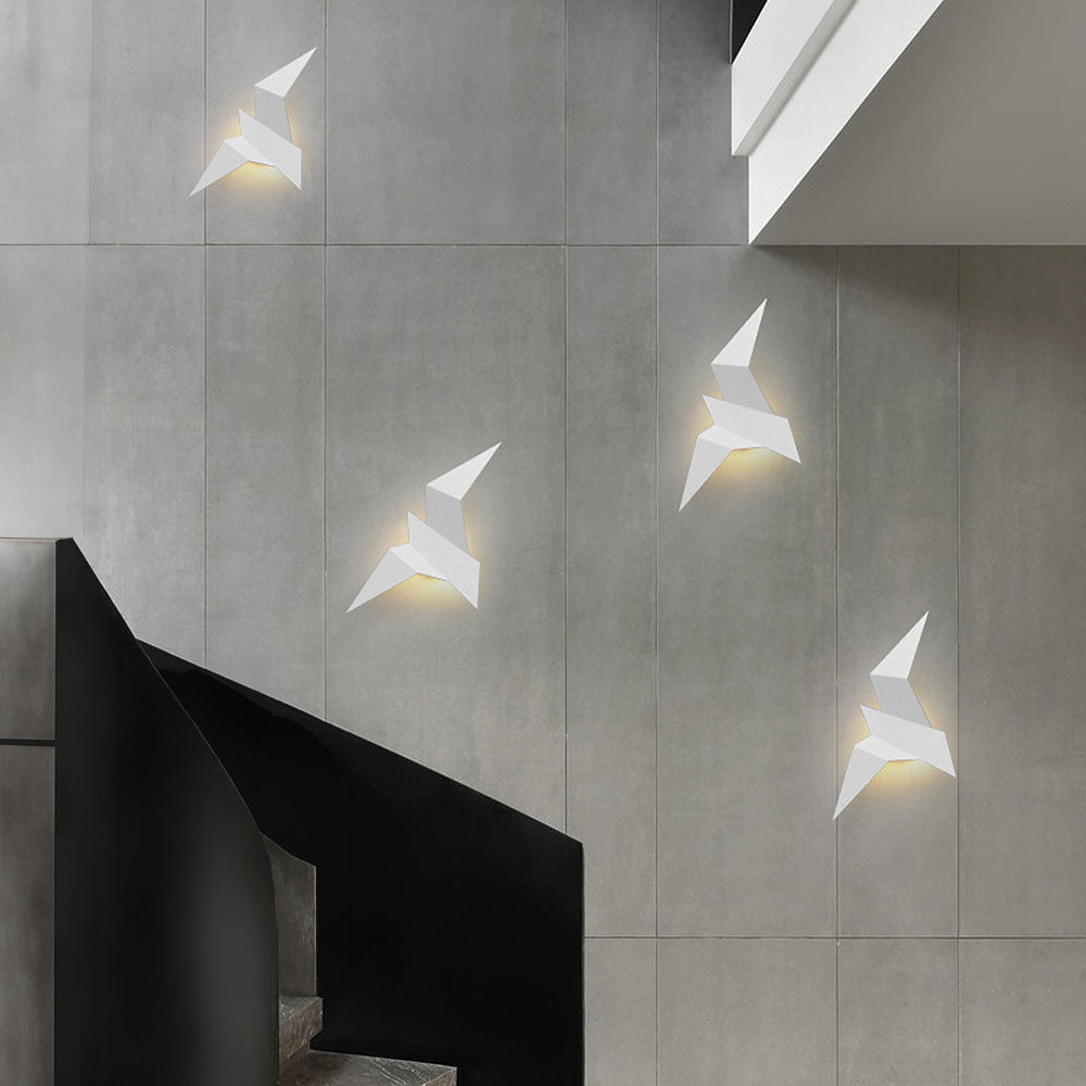 LuminoPlume | Vogel wandlamp voor een warme sfeer