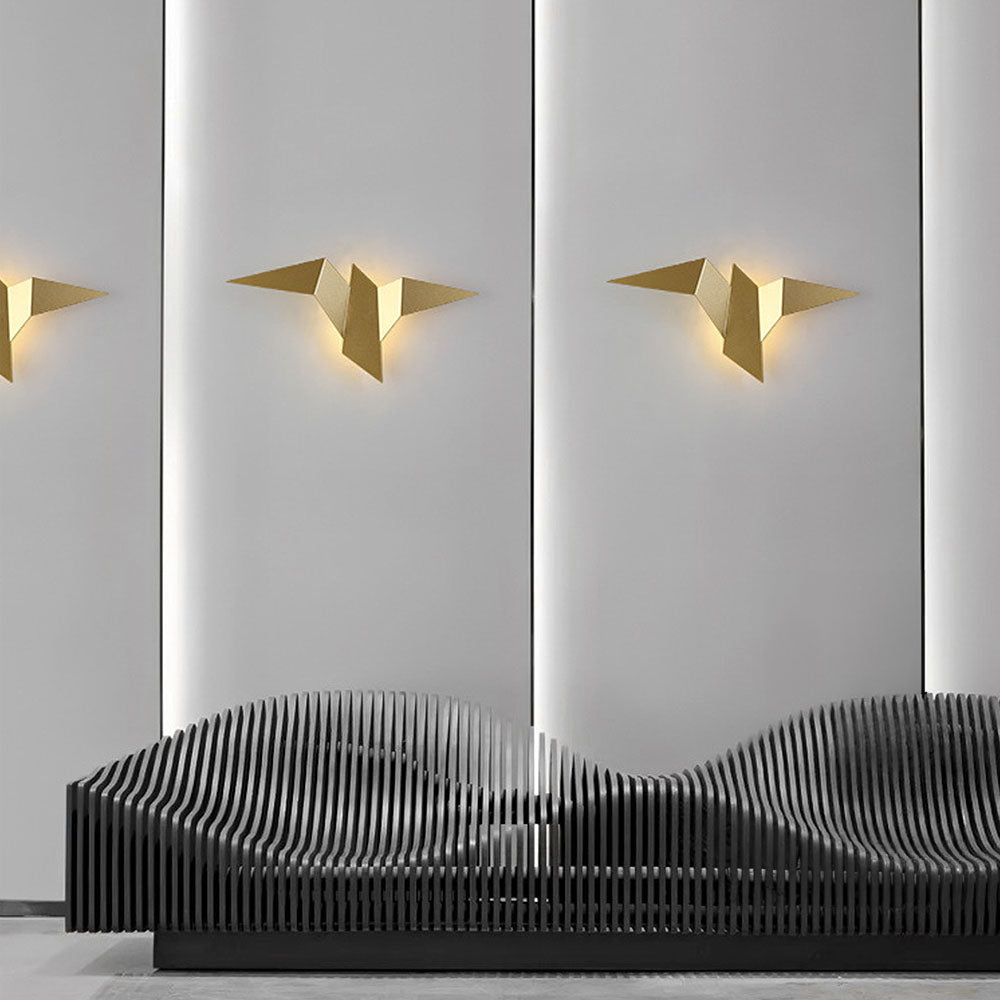 LuminoPlume | Vogel wandlamp voor een warme sfeer