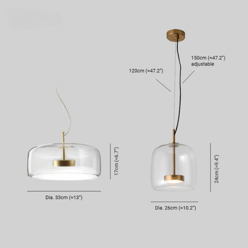 LumièreGlow | Retro design hanglamp met ledverlichting