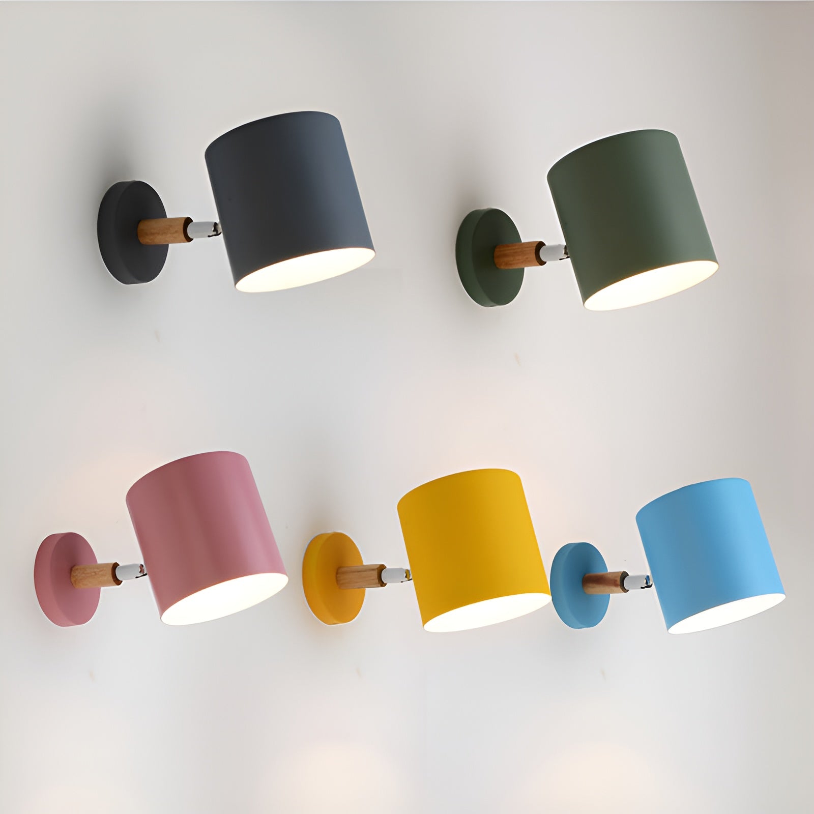 PastelGlow | Nordic Pastel Wandlamp