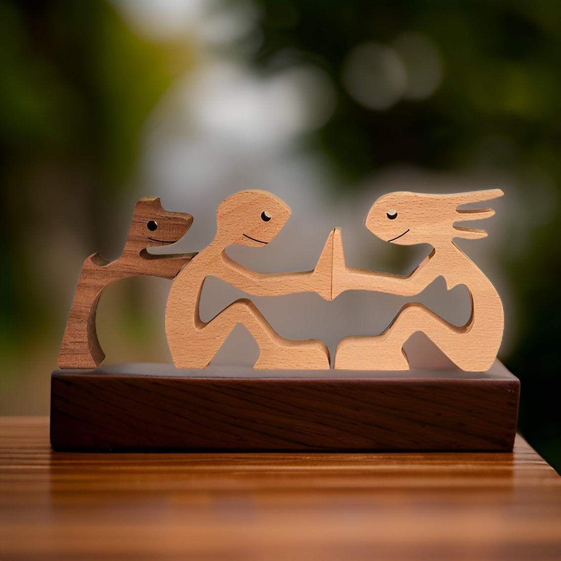 LienCoeur | Handgemaakt houten wandsculptuur