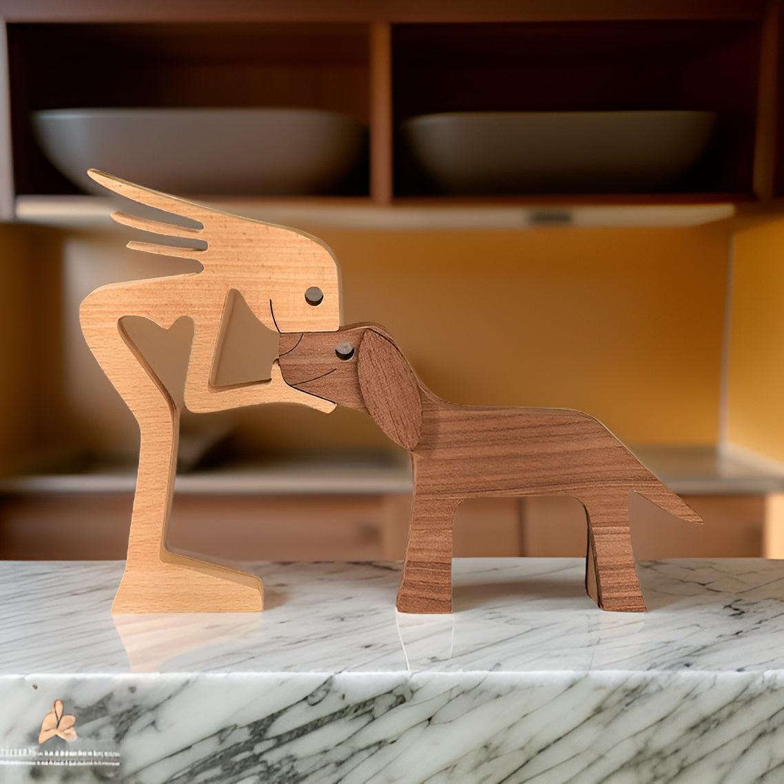 LienCoeur | Handgemaakt houten wandsculptuur