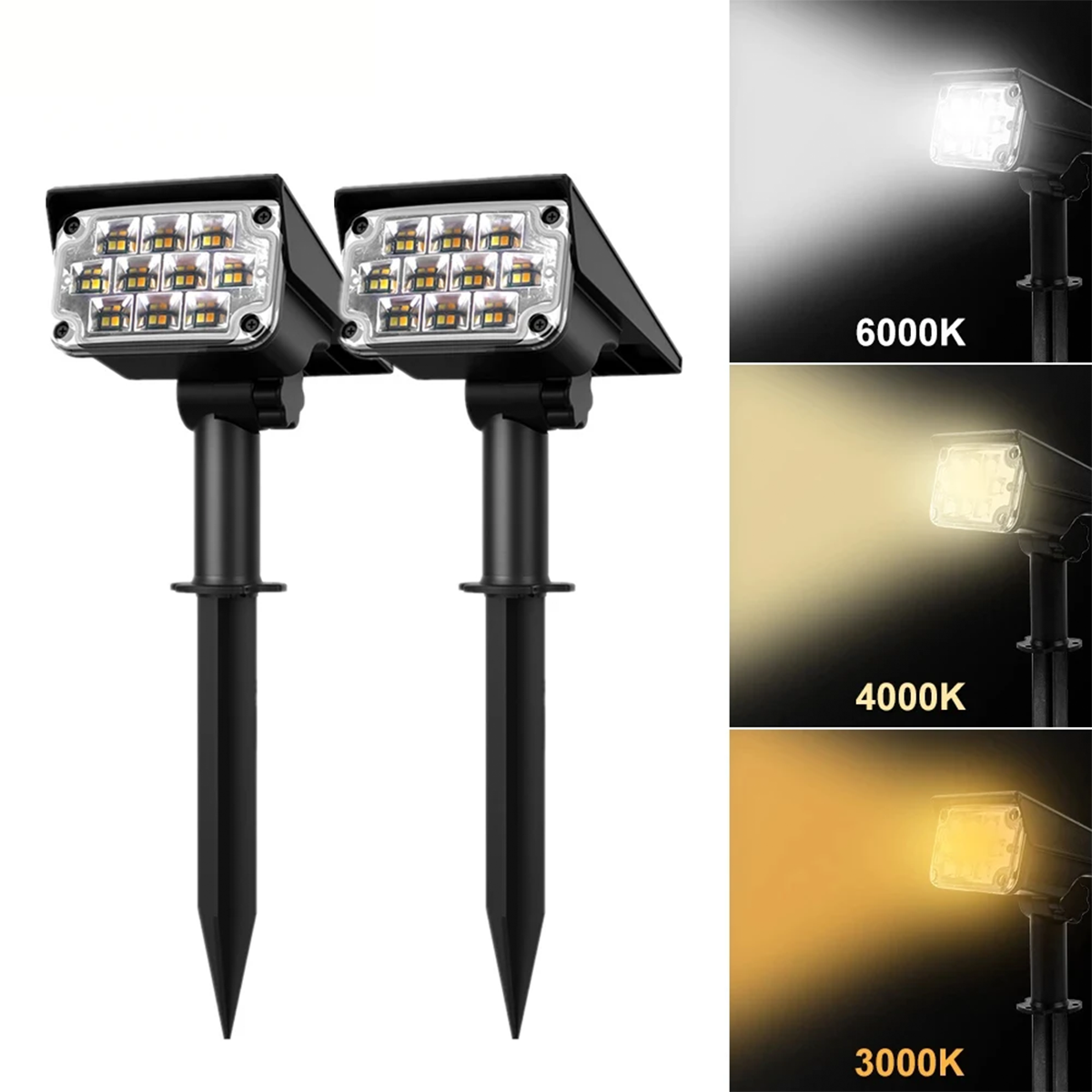 Zonnelamp | Draadloze LED-zonneschijnwerper