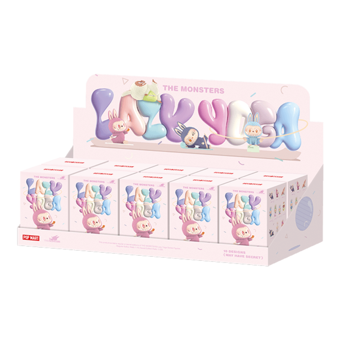Pop Mart Labubu The Monsters Lazy Yoga Series Figuren – Verzegelde doos