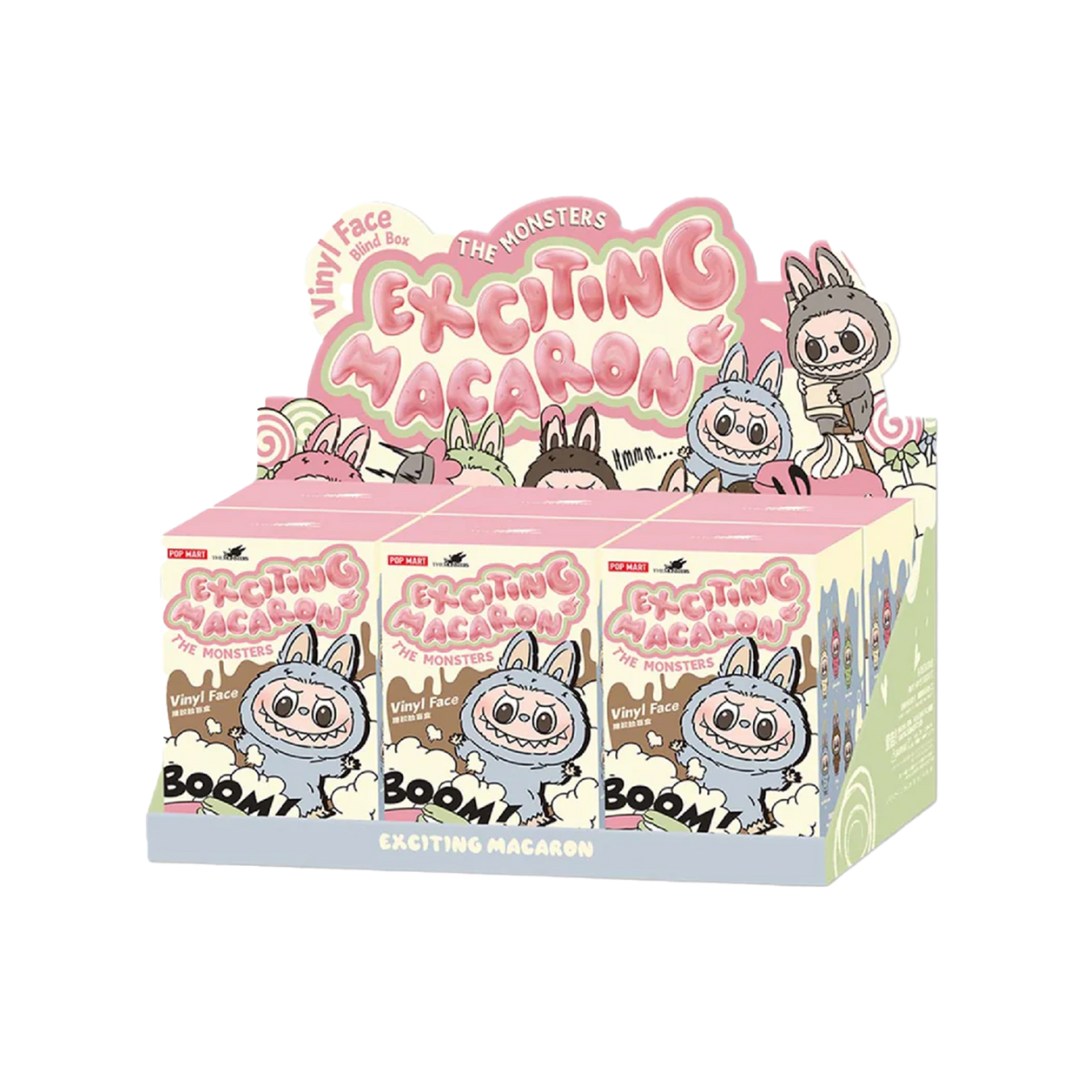 Pop Mart Labubu The Gourmet Macaron Monsters Vinyl Face – Verrassingsdoos