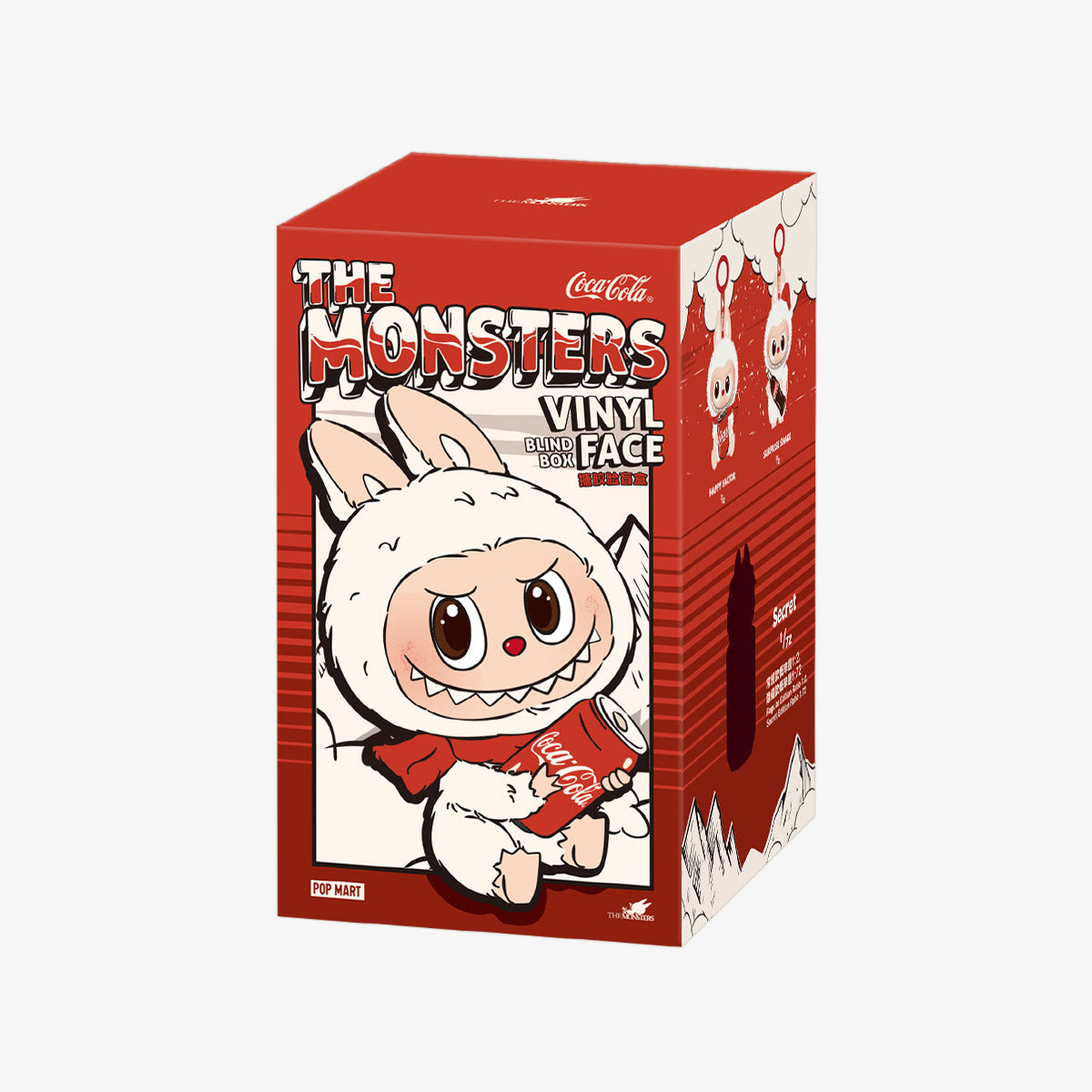 Pop Mart Labubu Coca-Cola Monsters Vinyl Gezichtsmasker - Doos