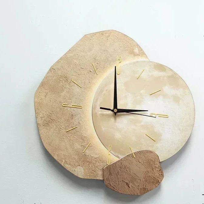 EleganceWall | Decoratieve wandklok met stil mechanisme