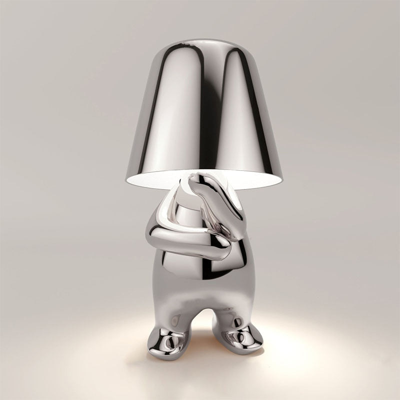 LumièrePure | Design tafellamp met gouden look