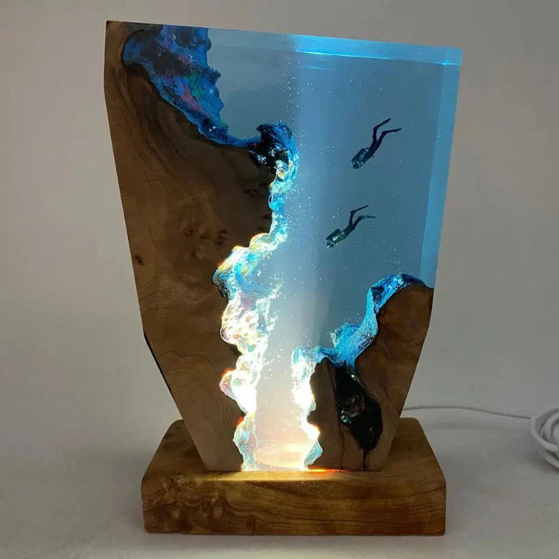 LumièreMarine | Lampe de Table Élégante et Design Nautique