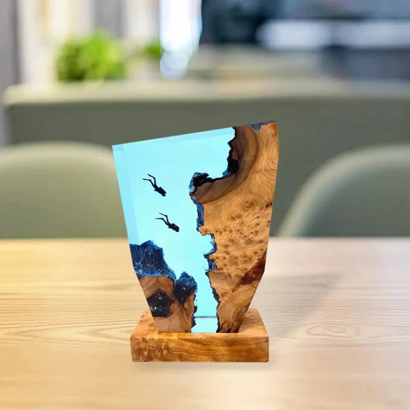 LumièreMarine | Lampe de Table Élégante et Design Nautique
