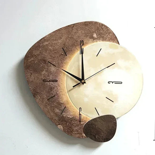 EleganceWall | Decoratieve wandklok met stil mechanisme
