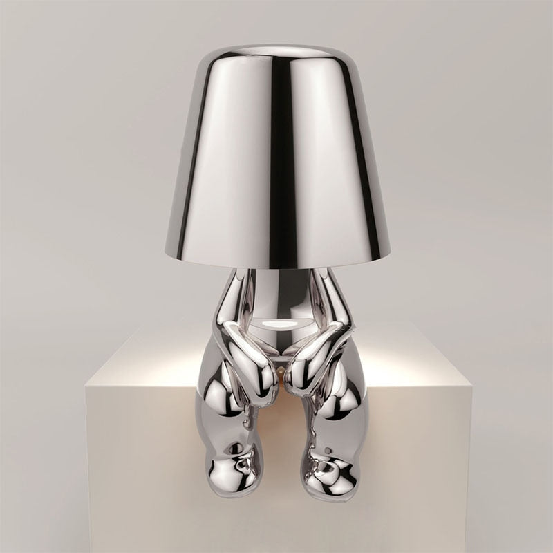 LumièrePure | Design tafellamp met gouden look