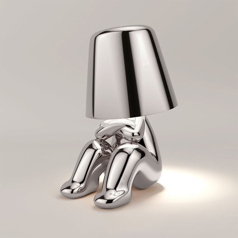 LumièrePure | Design tafellamp met gouden look