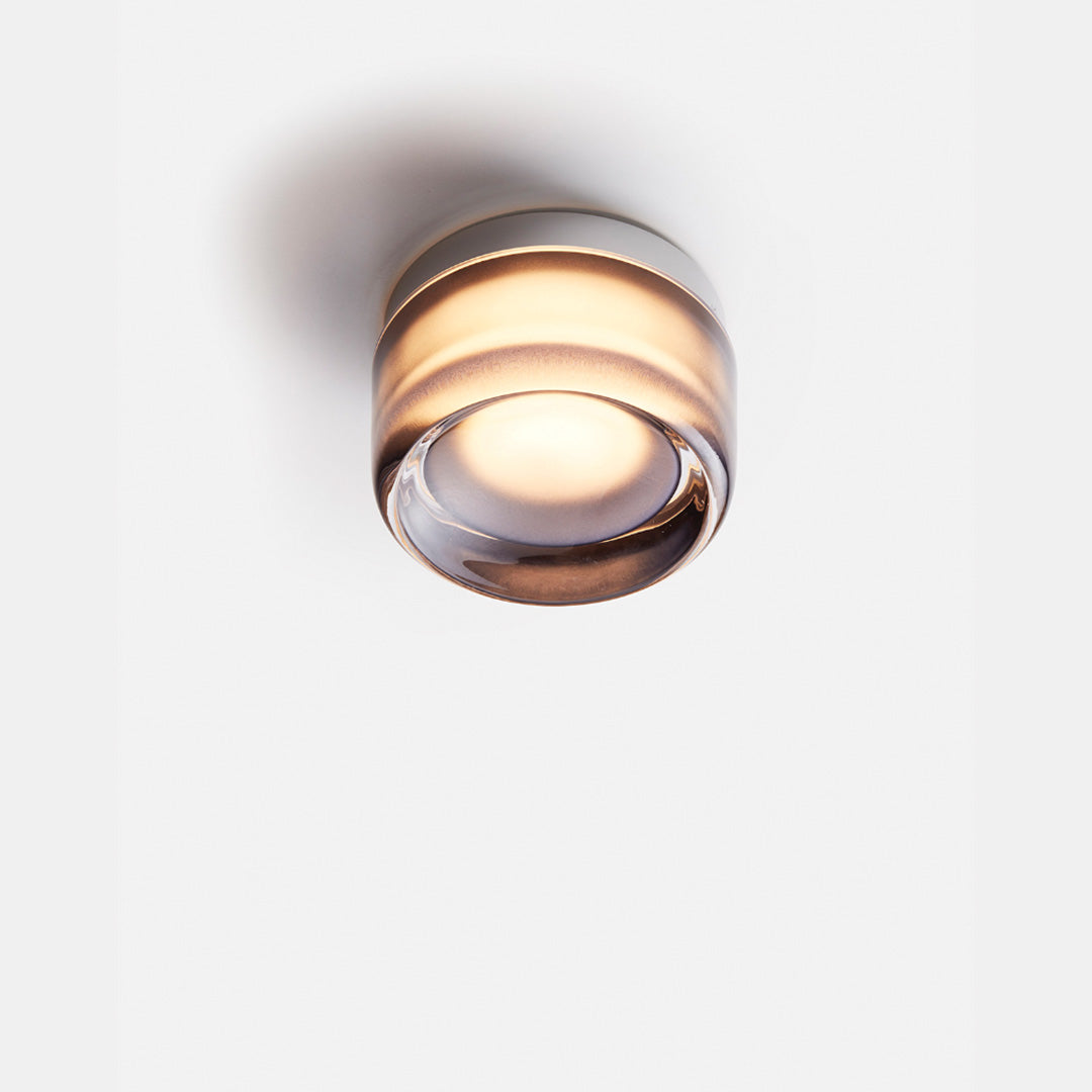 LumièreAmbre | Glazen wandlamp met hol design