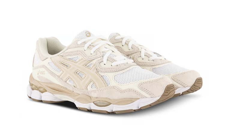 ASICS Gel-NYC Wit Veer Grijs