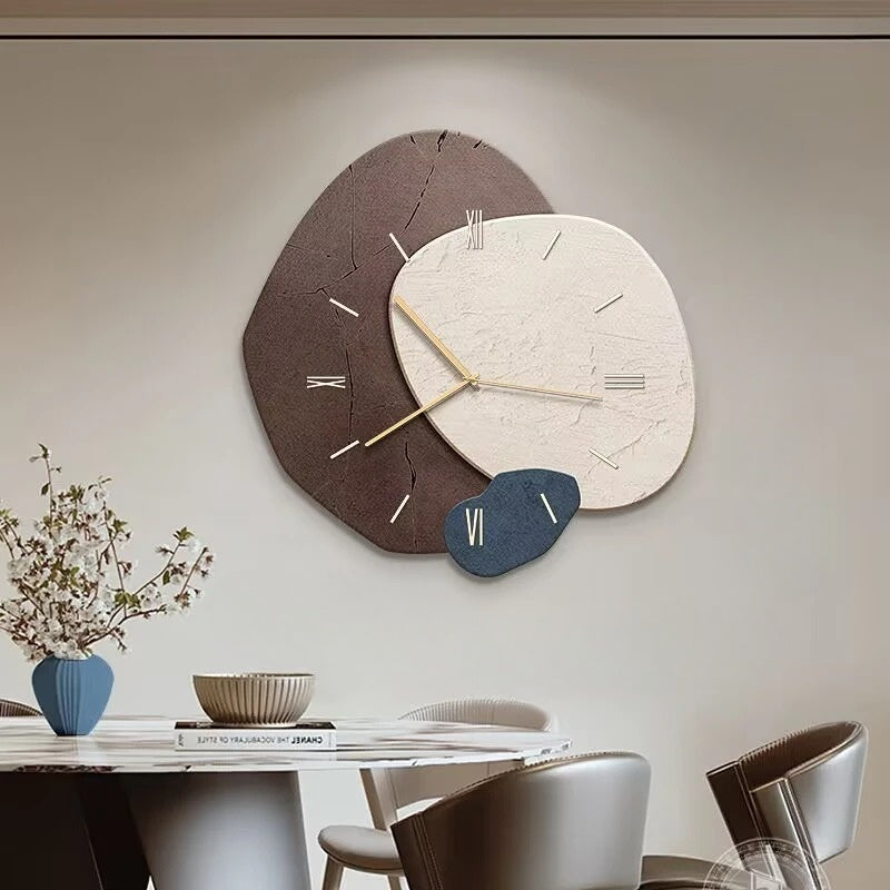 EleganceWall | Decoratieve wandklok met stil mechanisme