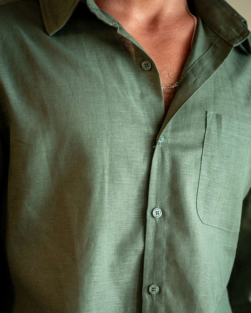 Old Money Linen Combo (Longsleeve) - Old Money