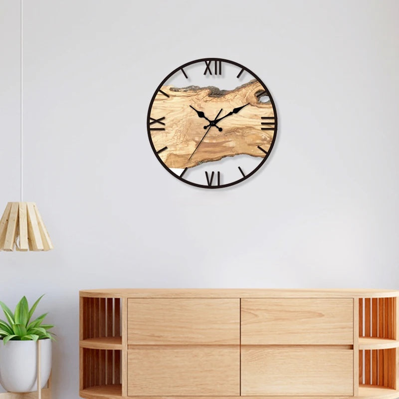 WoodClock | Unieke wandklok van acryl