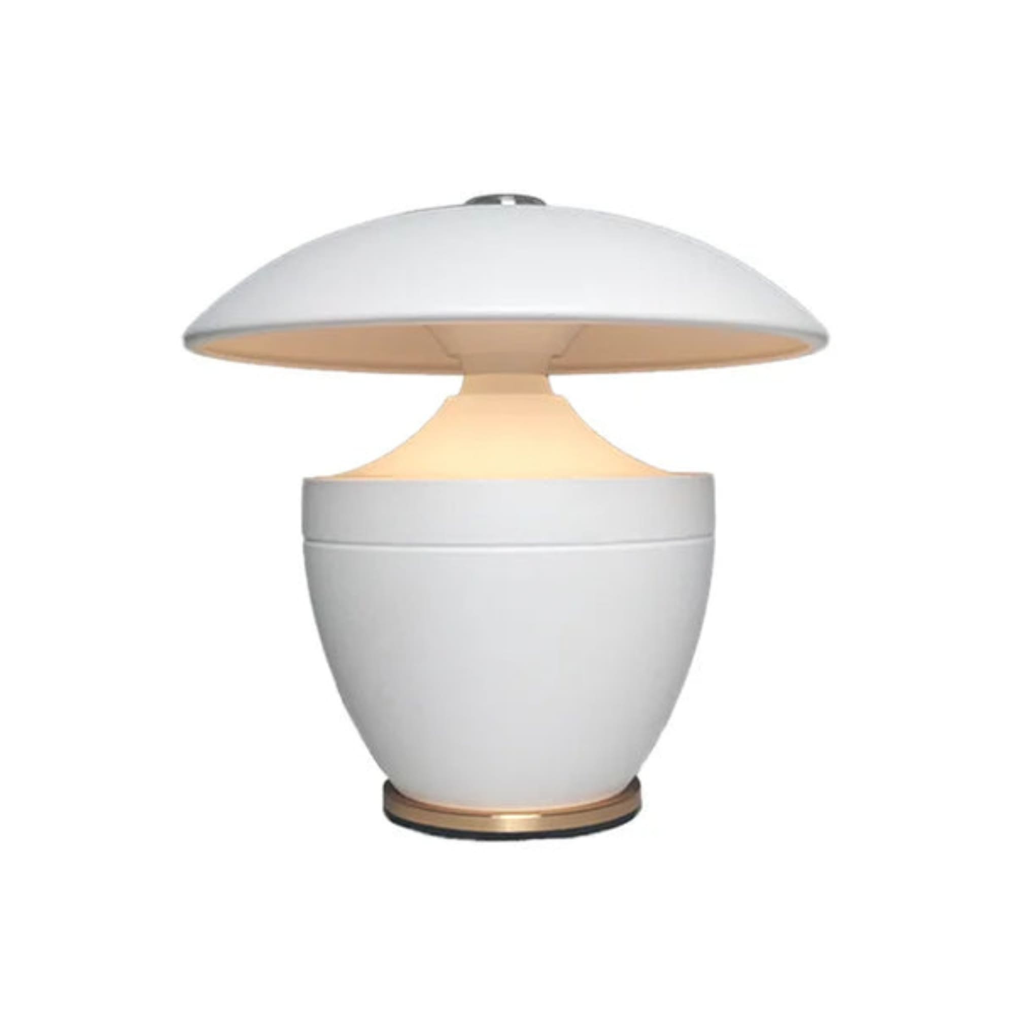 EleganceLumière | Moderne zwarte draadloze LED-lamp