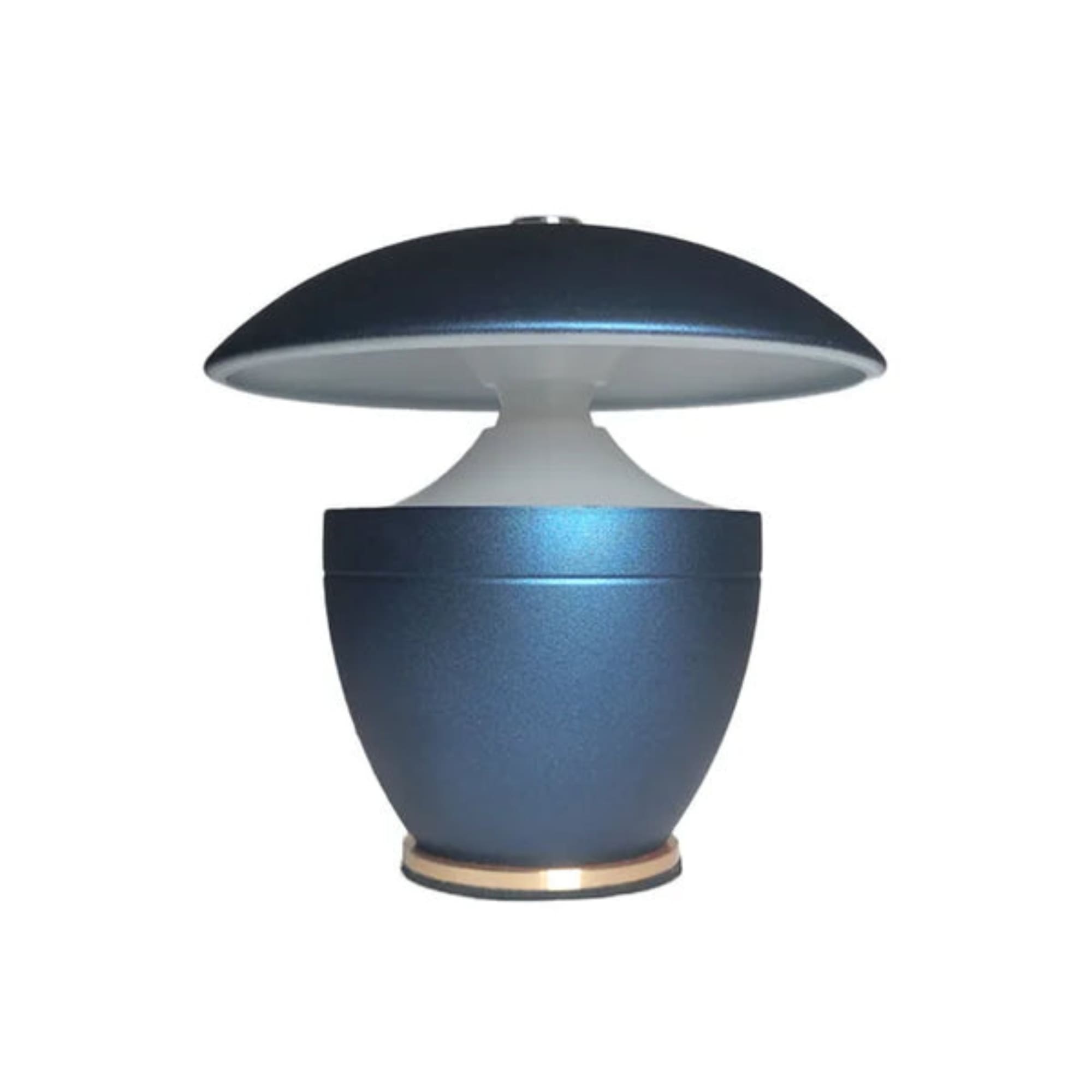 EleganceLumière | Moderne zwarte draadloze LED-lamp