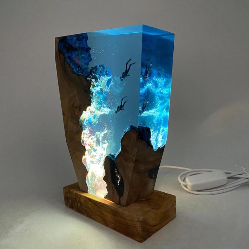 LumièreMarine | Lampe de Table Élégante et Design Nautique