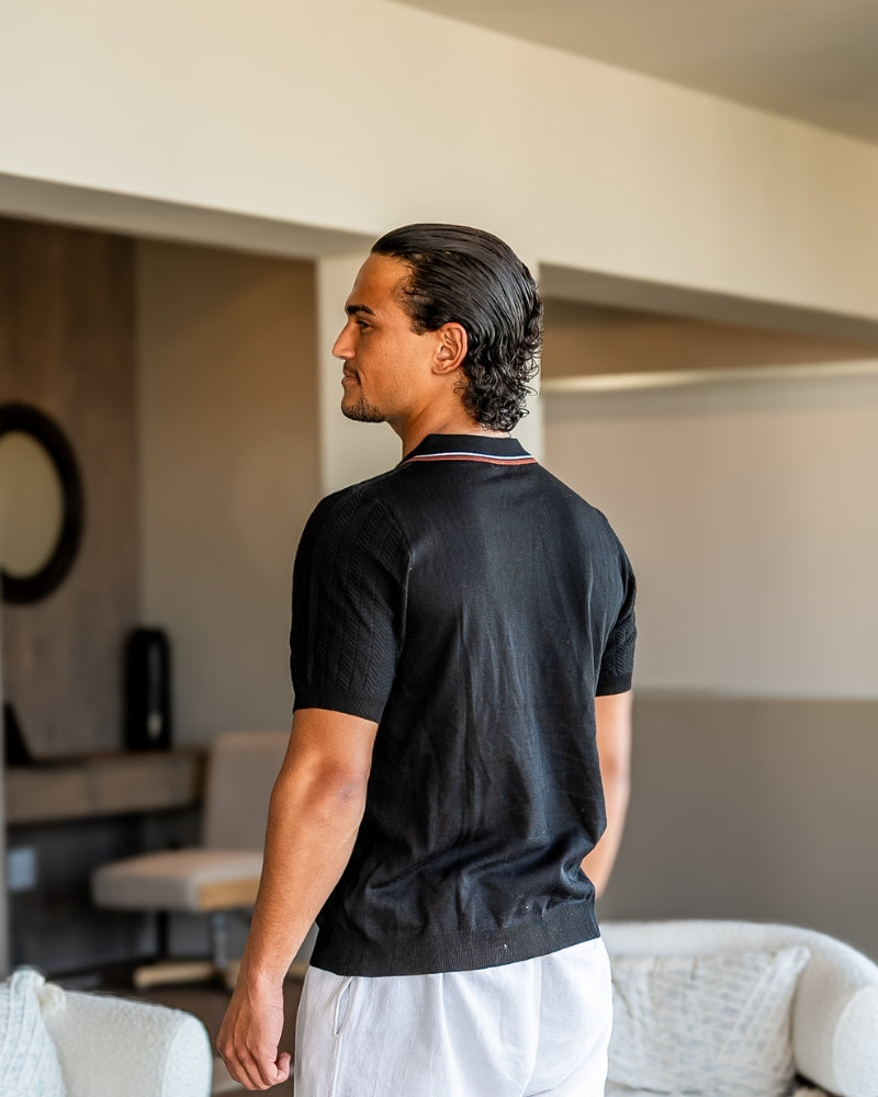 Ashford Knit Polo - Old Money