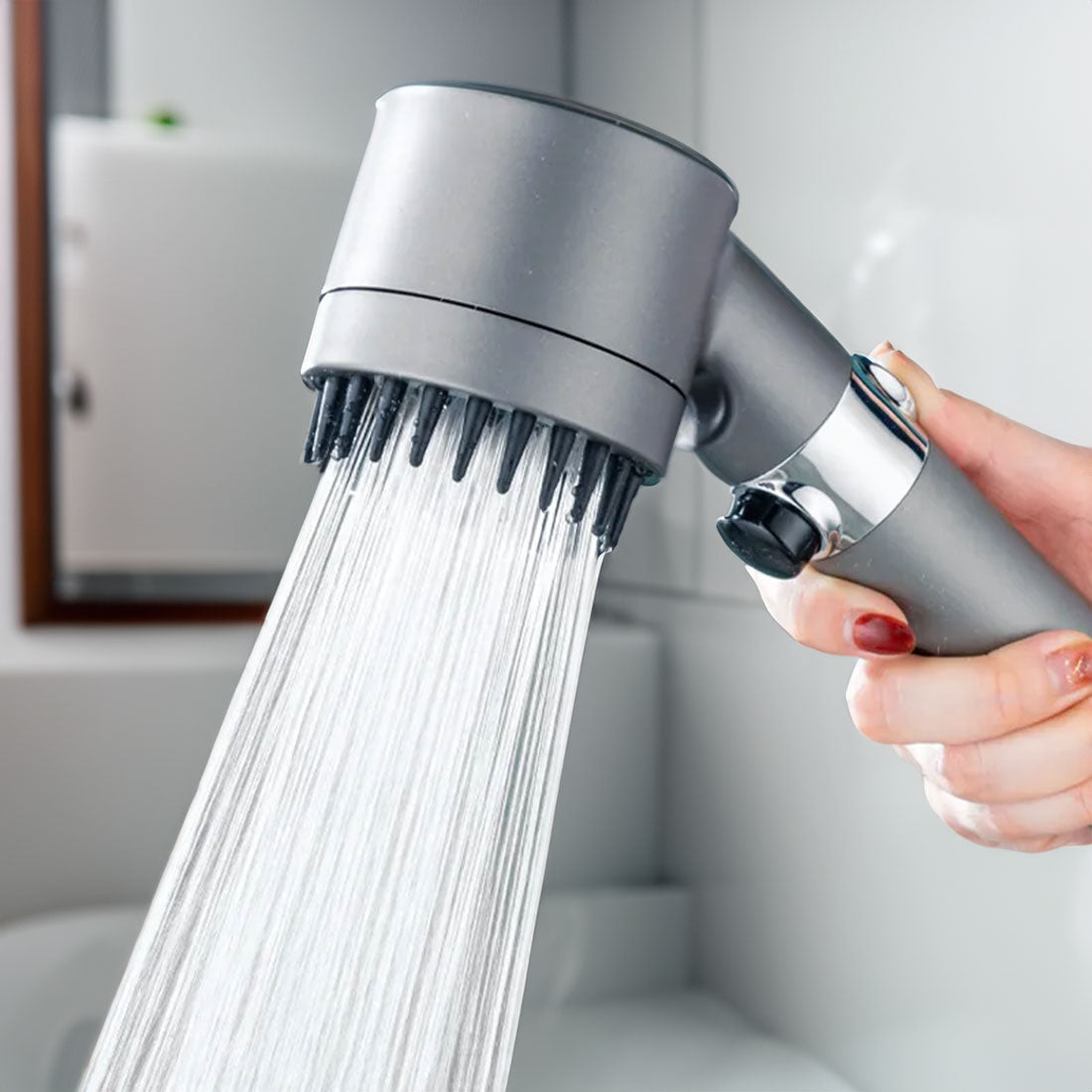 PureEssence | Hogedrukdouchekop met waterfiltratie