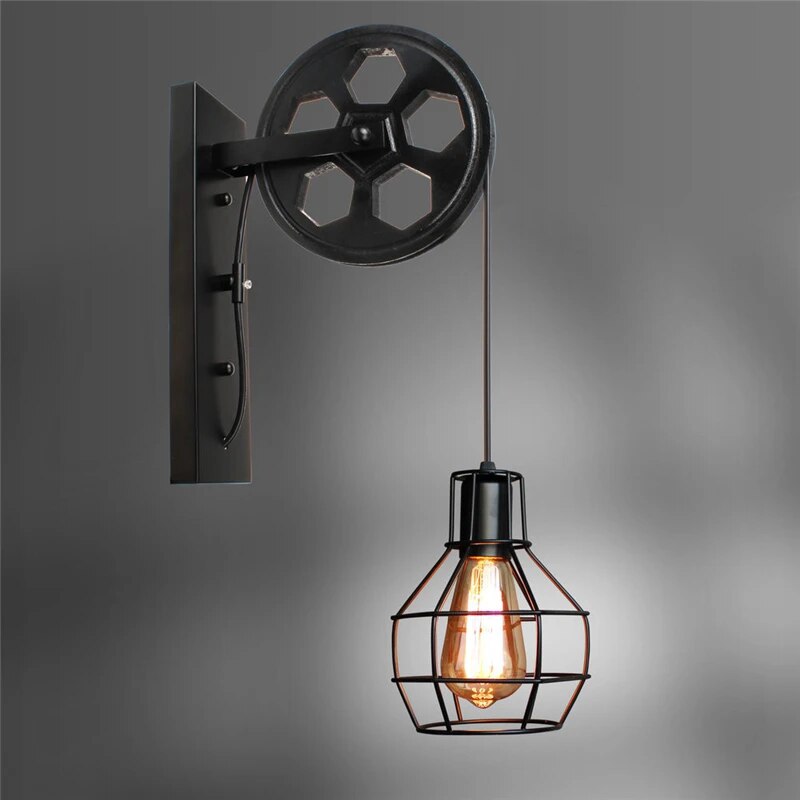 RetroChic | Retro wandlamp met zachte verlichting